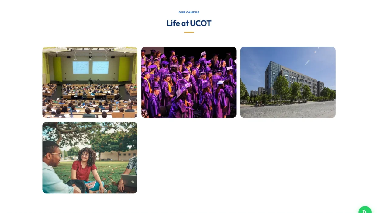 Universal College of Technology – Higher Institution Admissions Portal — screen 5