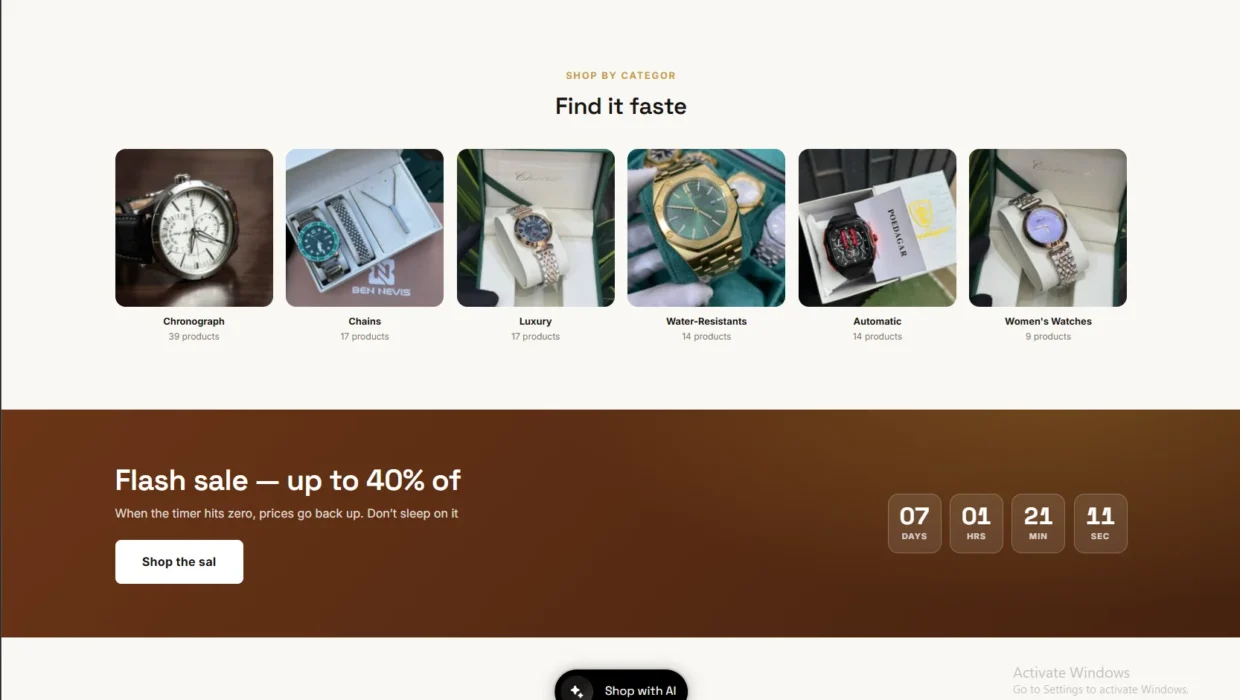 Custom WordPress E-Commerce Store Theme & AI Chatbot — screen 3