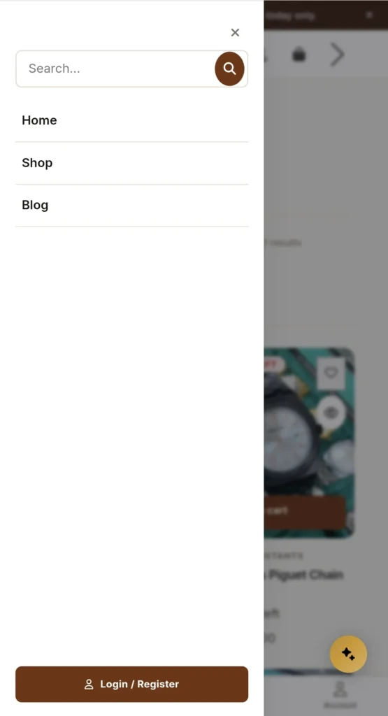 Custom WordPress E-Commerce Store Theme & AI Chatbot