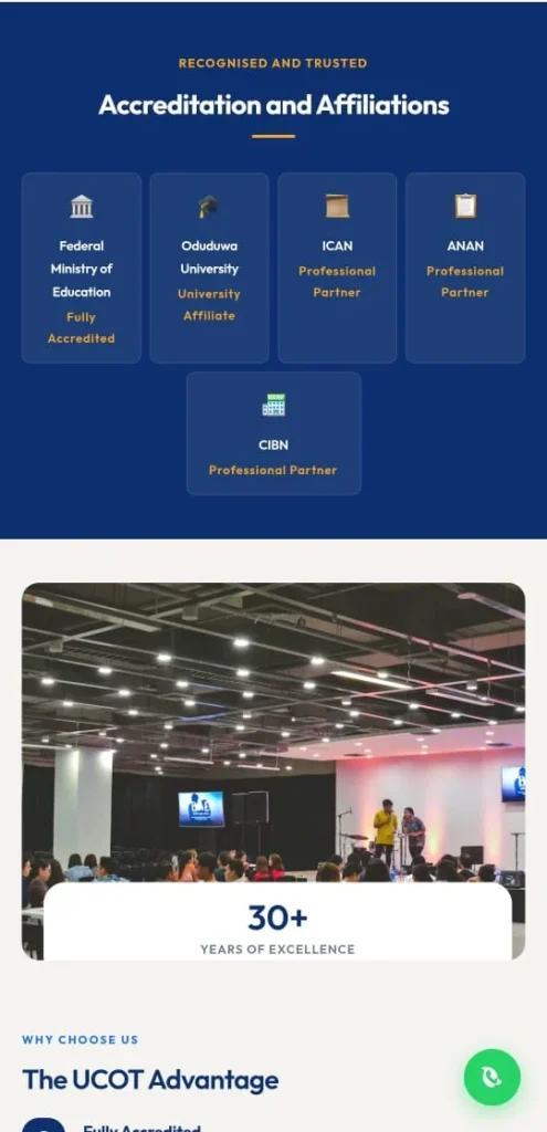 Universal College of Technology – Higher Institution Admissions Portal