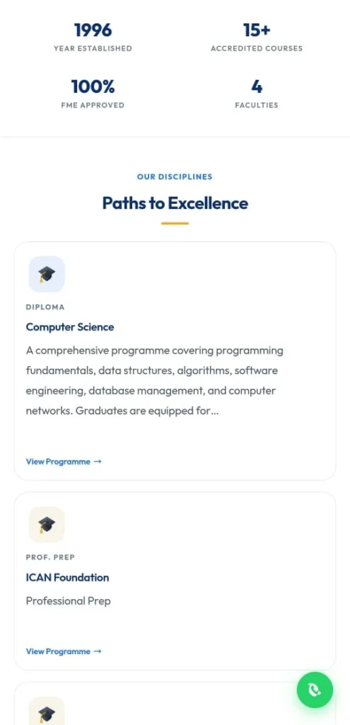 Universal College of Technology – Higher Institution Admissions Portal